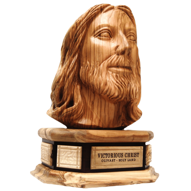 Jesus Christ Olive Wood Handmade