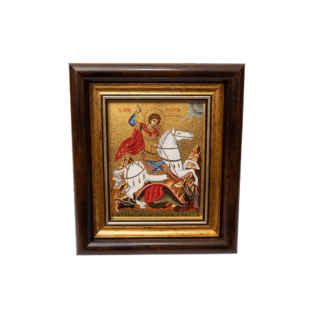 Saint George Painted Icon