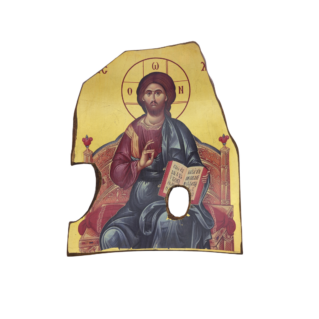 Jesus Pantocrator icon representing Christ divine authority and wisdom