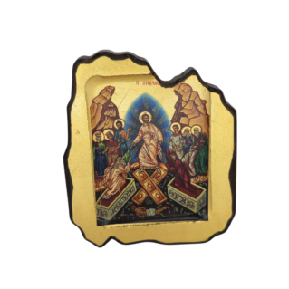 Resurrection of Jesus Christ Christian icon representing victory over death