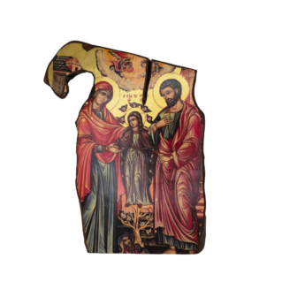 Saint Ann Saint Joachim and Virgin Mary Christian icon